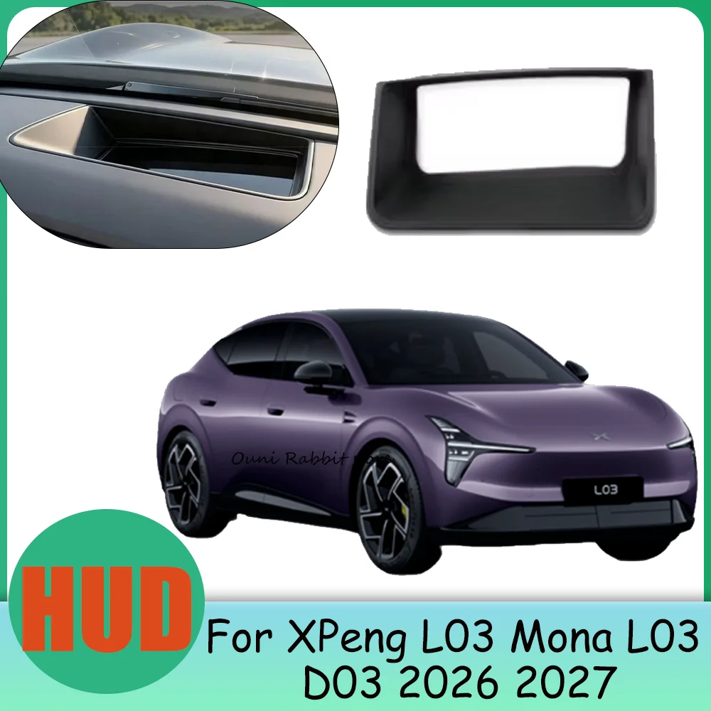 For XPeng L03 Mona L03 D03 2026 2027 LHD Car Head-up Display Protect Cover HUD Instrument Dust Cover Decor Interior Accessories