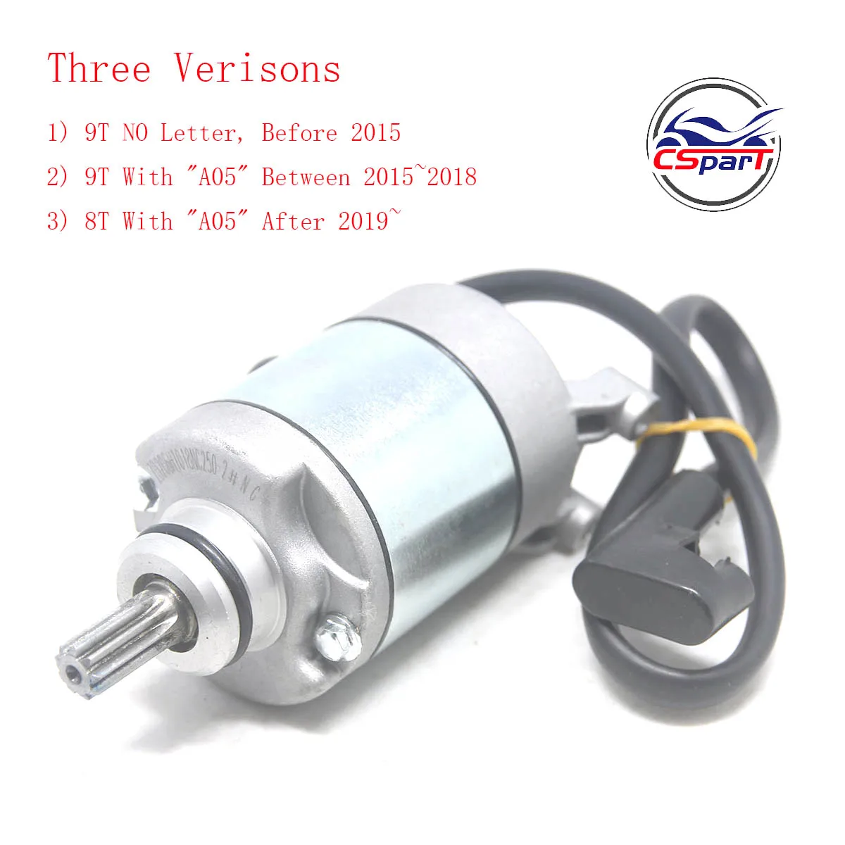 NC250 silnik startowy 8T 9T 250CC ZongShen ZS177MM xmotos apollo KAYO T6 BSE 250 4 zawór dirt pitbike