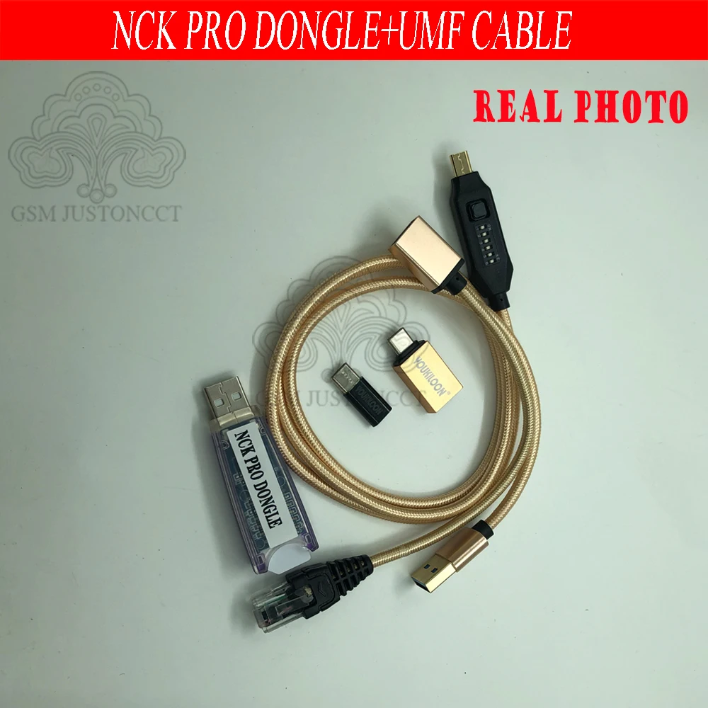 

The Newest NCK Pro Dongle NCK Pro2 Dongl +ALL BOOT CABLE ( NCK DONGLE+UMT DONGLE 2 in1 ) Free Shipping