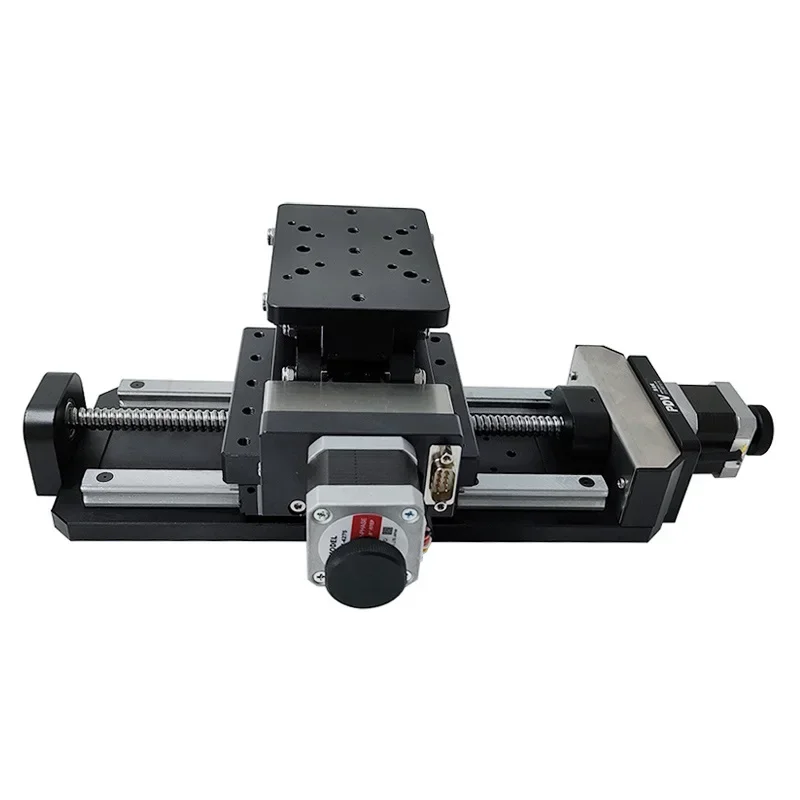 XZ Two-axis Motorized Displacement Stage High-Precision Micro Electric Lifting Linear Stage