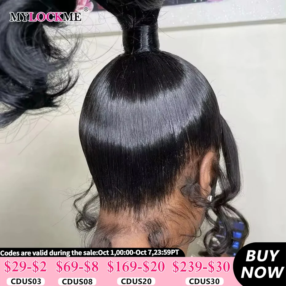 

32 34Inch 360 Full Lace Frontal Wigs Brazilian Body Wave 13x4 13x6 Lace Front Wig For Ponytail Pre Plucked 4x4 Lace Closure Wig