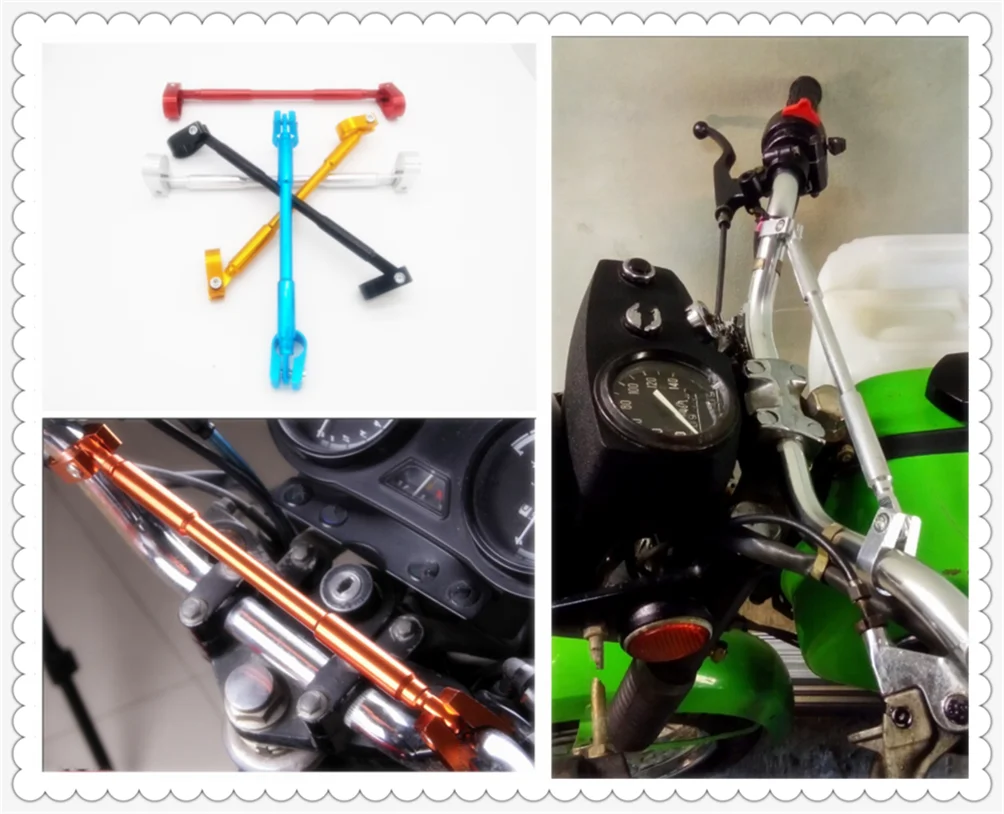 Motorcycle faucet handlebar reinforcement rod crossbar for BMW C600Sport C650Sport C650GT F650GS F700GS F800GS