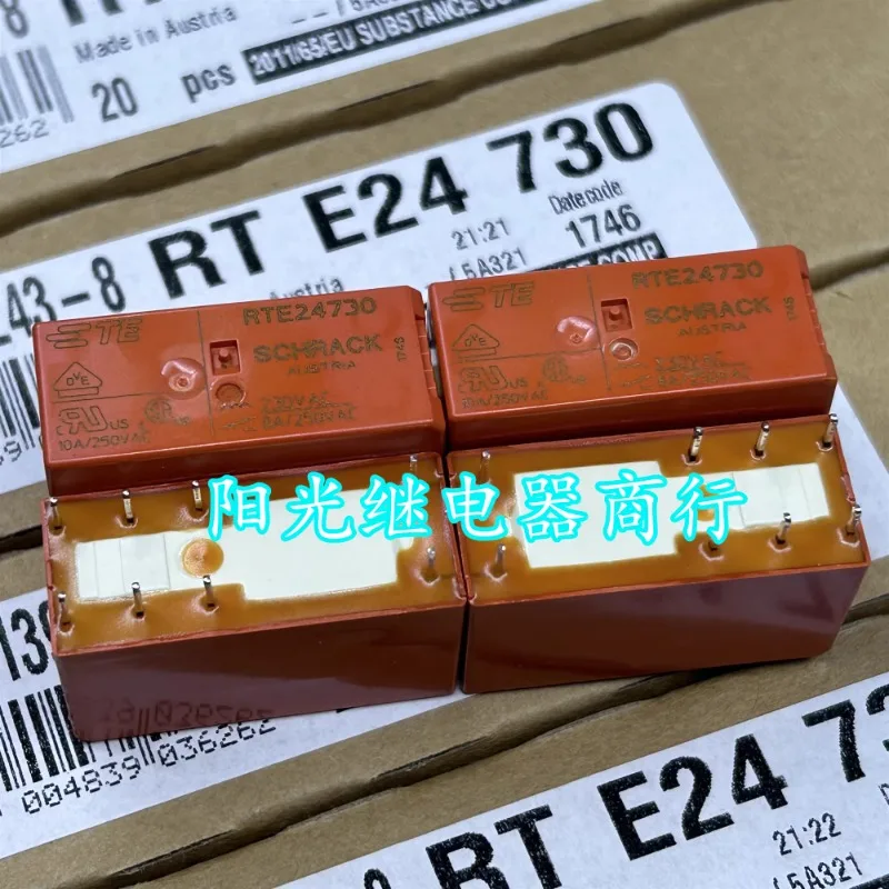 （Brand New Original）1pcs/lot 100% original genuine relay:RTE24730 230VAC 8pins 8A