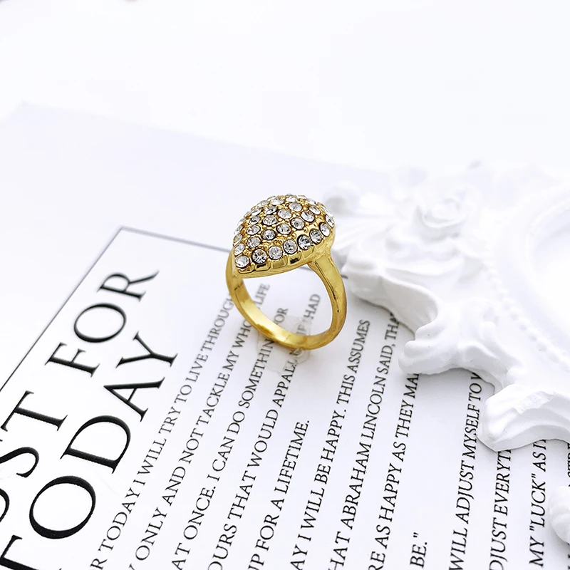 Dubai Gold Color Women Jewelry Sets Classic Design Necklace Earrings Charm Bracelet Ring Banquet Party Jewelry 18K Gold Plated