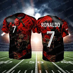 2024 Summer New men's Football Jersey Ronaldo Special Edition maglie Unisex Tee Outdoor felpe top Team Trainning Uniform