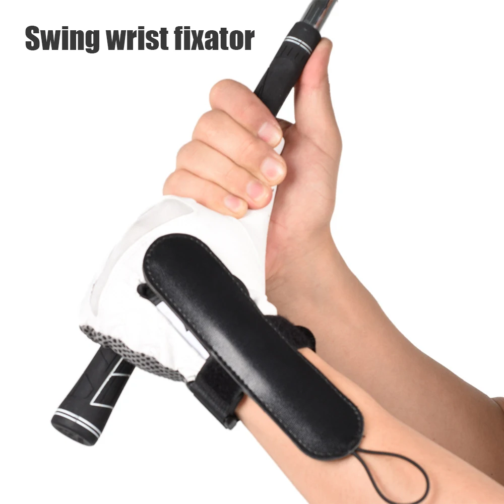 

Golf Fixed Wrist Angle Swing Wrist Fixator to Prevent Wrist Flipping Golf Beginner Practice Tool Wrist Fixator
