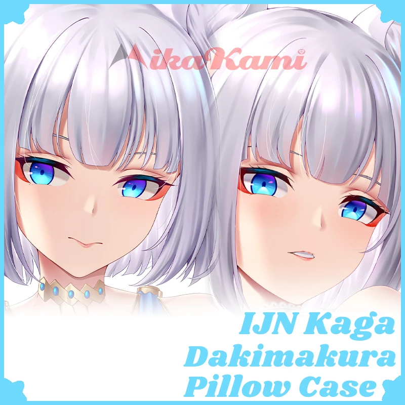 IJN Kaga Dakimakura Azur Lane Game Pillow Case Hugging Cushion Cover Full Body Sexy Pillowcase Home Bedding Decor Otaku Gift