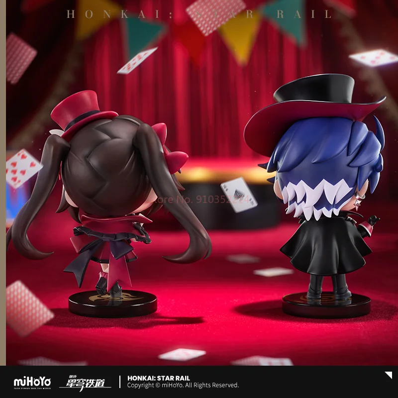 Mihoyo Honkai：Star Rail Nameless Guest'S Medal Series Blind Box Egg Jing Yuan Sampo Koski Desktop Ornament Decoration Kids Gift