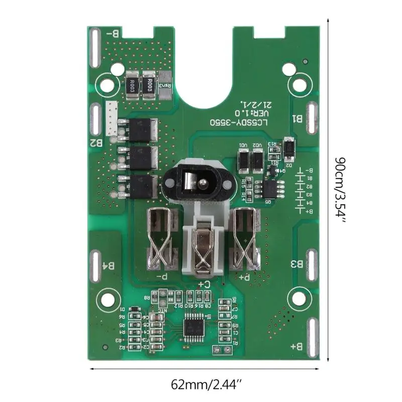 18650 Charger BMS for Protection Board for Dewalt-21V Power Tool for Protection Board 5S 21V 30A Large Current Board