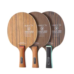 Huieson High-tech Surface Wood 7 Plywood Table Tennis Blade Fast Attack Ping Pong Paddle for Average Adult Players