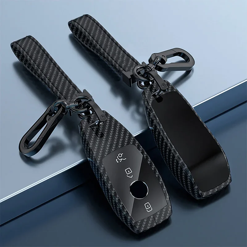 Fashion Alloy Car Remote Key Case Cover Shell For Mercedes Benz A C E S G Class GLC CLE CLA GLB GLS W177 W205 W213 W222 X167