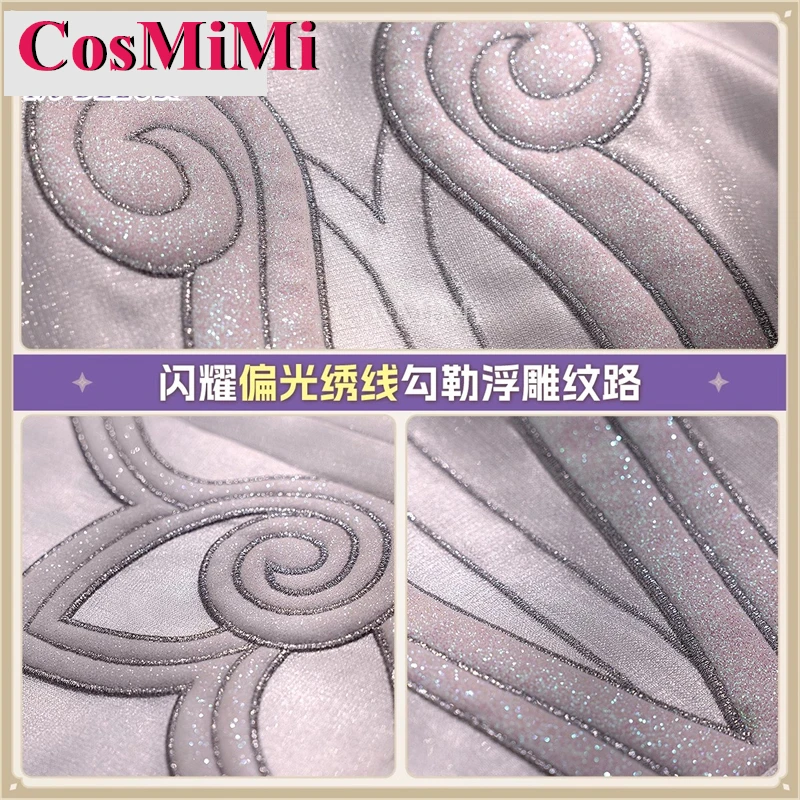 CosMiMi Game Honkai: Star Rail Sirene/Xi Lian أزياء تنكرية رائعة وأنيقة فستان قتالي كرنفال ملابس لعب الأدوار