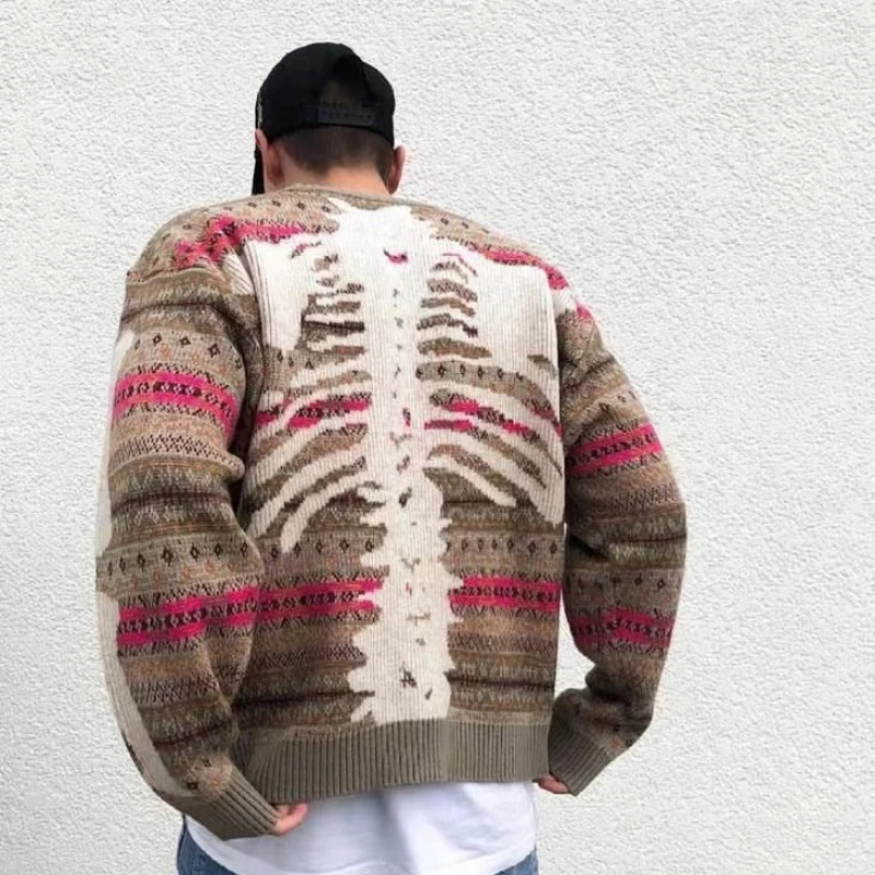 

Kapital Винтажный вязаный пуловер с круглым вырезом в этническом стиле