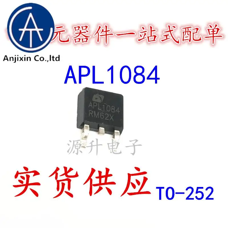 20 Buah 100% Asli Baru APL1084UC-TRL APL1084 Regulator Tegangan Rendah SMD TO-252