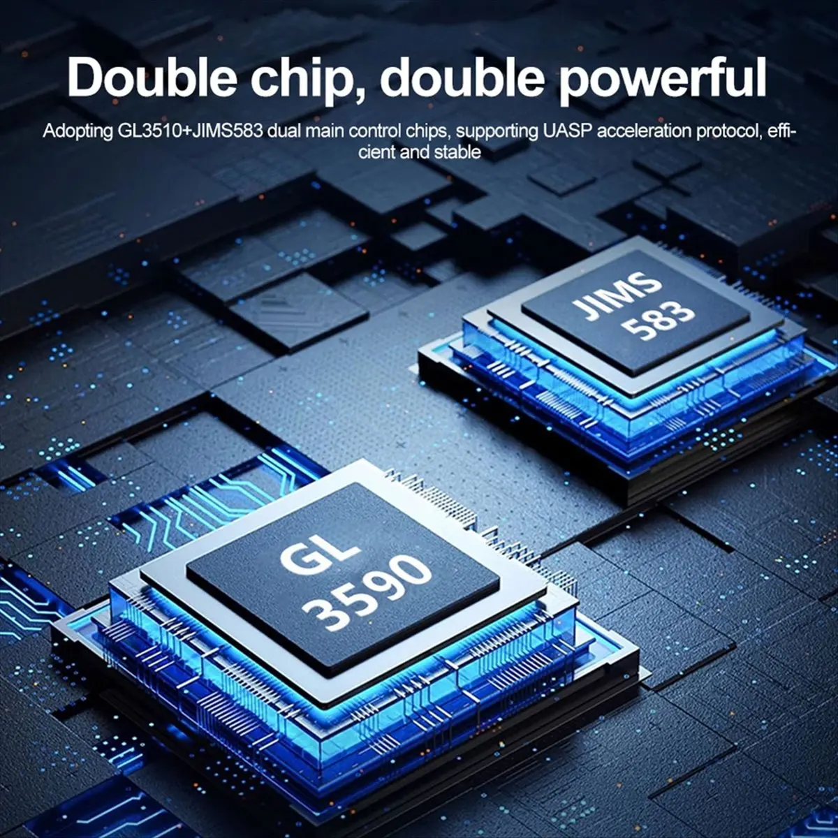 

【To&On-e】 Dual Bay M.2 NVMe SSD Enclosure 10Gbps USB C 3.2 GEN2 External Hard Disk Case PCIE NVME Protocol ,M.2 2280/60/42/30