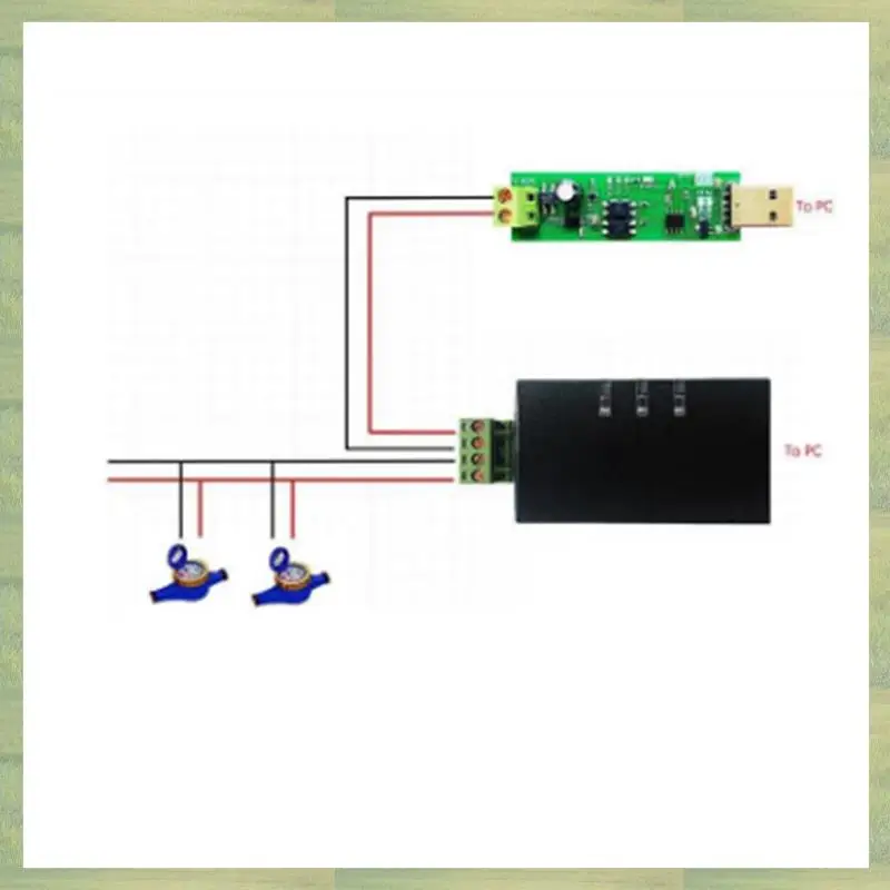 N15R-2X USB To MBUS Slave Module MBUS Master Slave Communication Debugging Bus Monitor TSS721 No Spontaneity Self Collection
