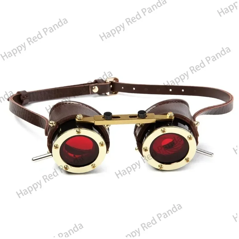 

One Piece Steampunk Industrial Retro Goggles Halloween Gothic Metal Goggles Dark Clothing Accessories