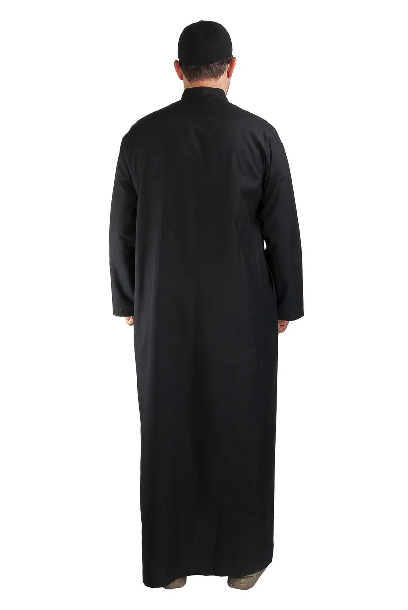 IQRAH Male Hajj and Umrah Gown Across Entari Black