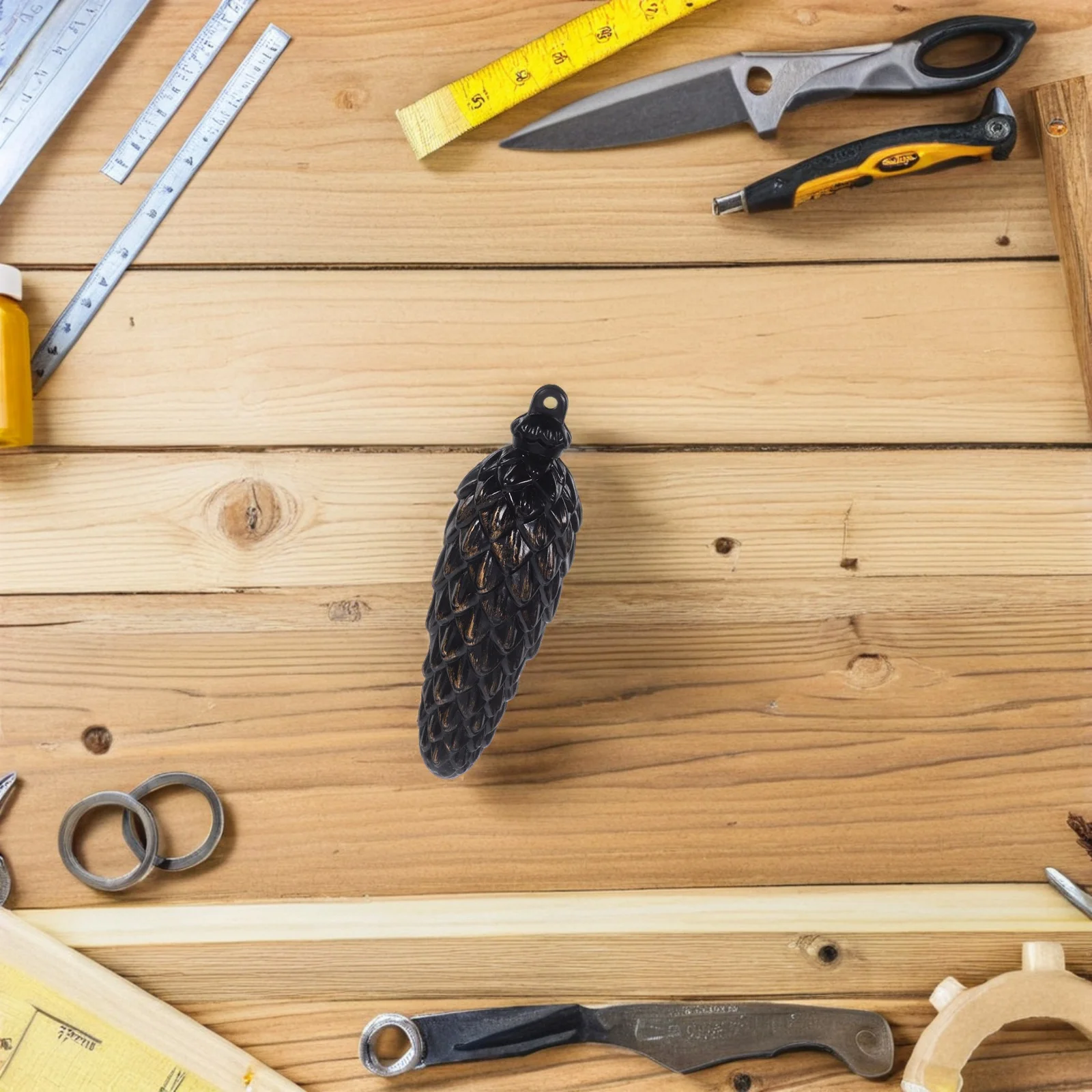 

2Pcs Pine Cone Pendulum Replacement Plastic for Quartz Wall Clock Style Clock Mechanism Parts Decoration