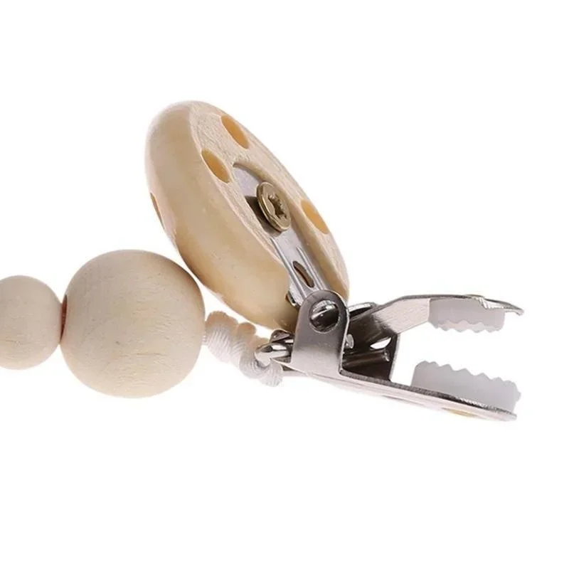 赤ちゃんのおしゃぶりホルダー,クリップチェーン,シリコンビーズ,偽の乳首,歯が生えるストラップ