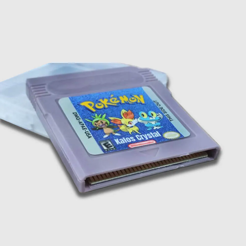 Pokémon-Spielkarte Black White 3 Genesis Creepy Black Fool Gold GBC-Spielkarte 16-Bit-Videospielkassette Konsolenkarten für GB/SP – Detail 7