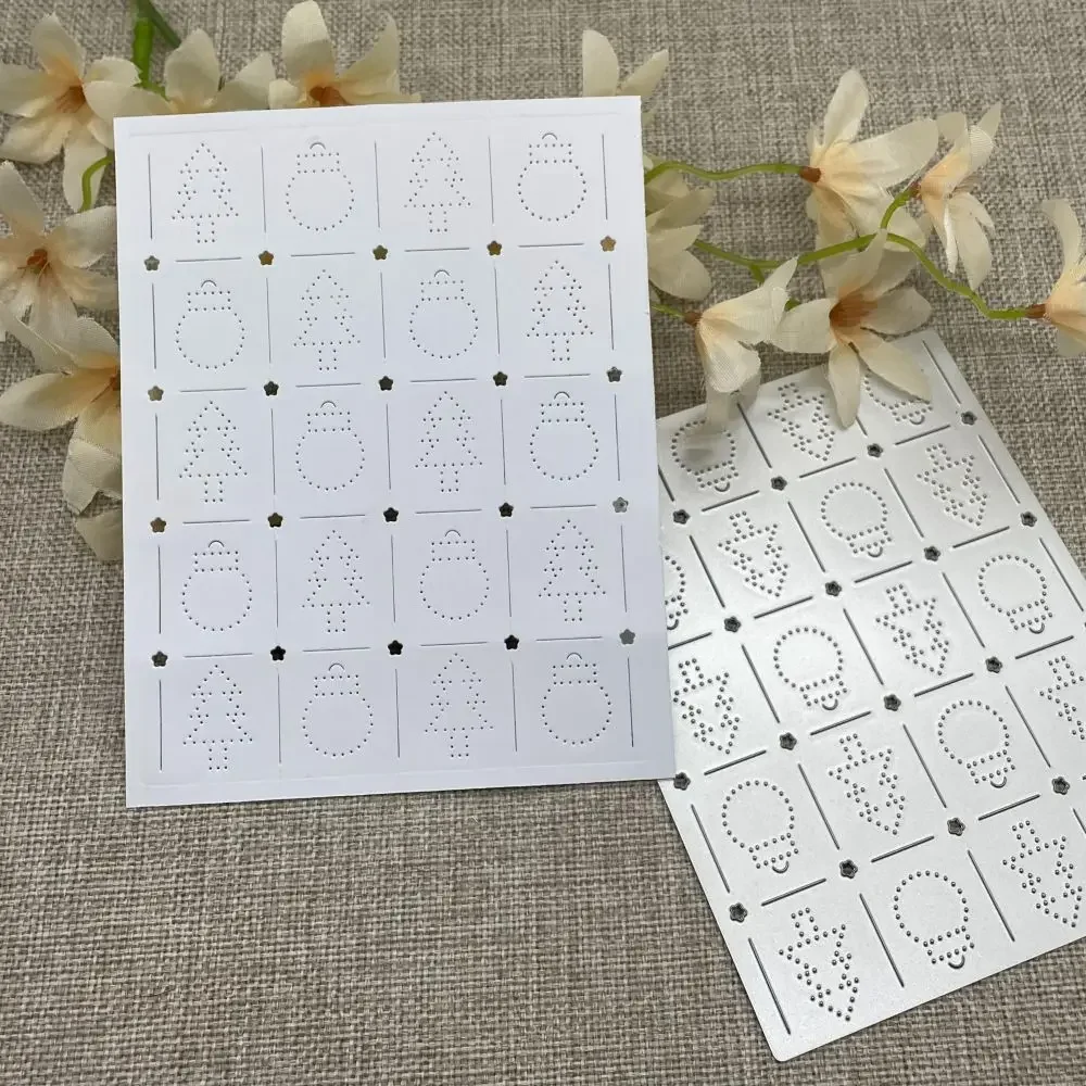 

Рождественские металлические вырубные шаблоны для скрапбукинга, декоративного тиснения и рукоделия