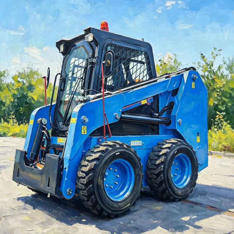 Customized Earthmoving Equipment Compact Versatile Strong Lift Capacity for Warehouse Snow Removal Demolition Tasks