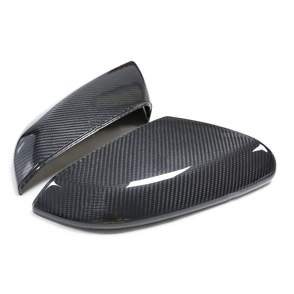 ZAIQU Prepreg 3K Carbon Fiber Civic X Rear View Mirror Cover for  X 10th Gen 2016+ Sideview Mirror Shell Clip-on Cap