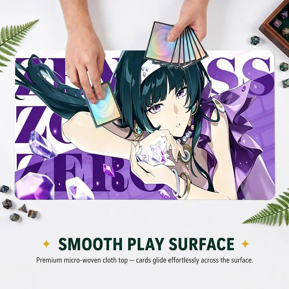 Mouse Pad Card Playmat with Magic Zones Game Mats Tabletop rug TCG Card Battles Commander Gaming Mouse pad Duel deskmat Beginner