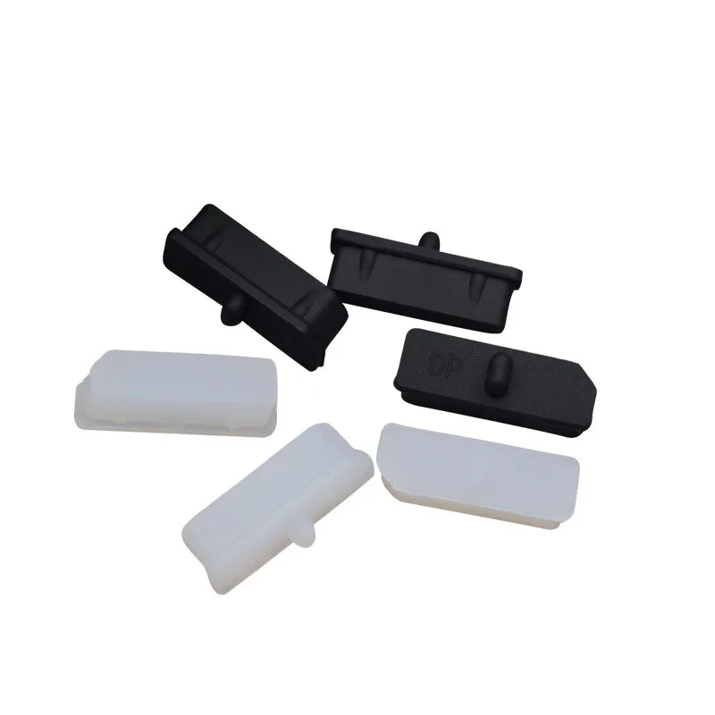 Silicone DisplayPort Dust Plug Cover for Laptop DP Desktop PC Graphics Cards Protective Cap Stopper 10Pcs/100pcs