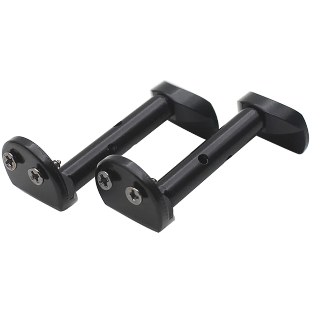 

2Pcs Black 3 4 4 Violin Chin Rest Clamps Cheek Screws Replacement Components Accessories Fully Adjustable Compatibility