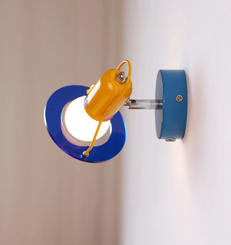 Novelty Colorful Wall Light Chain Switch Lovely Sconce