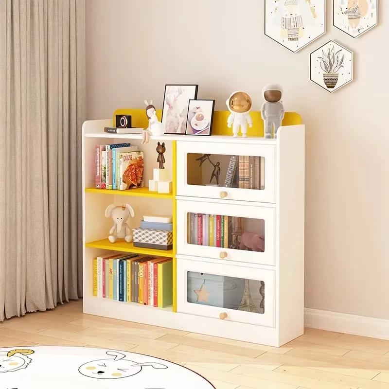 Penyimpanan Mainan Rak Buku Anak-anak Rak Buku Anak-anak Rak Buku Perpustakaan Rak Buku Rak Kamar Rak Buku Furnitur Bayi