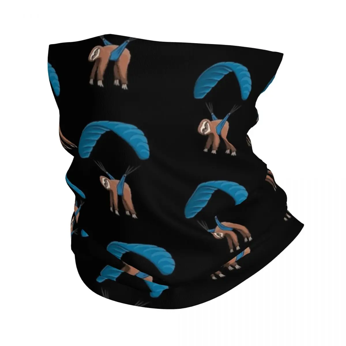 Paragliding Flying Sloth Sunglasses Skydiver Paraglider Bandana Neck Gaiter Printed Balaclavas Mask Scarf Cycling Running Men