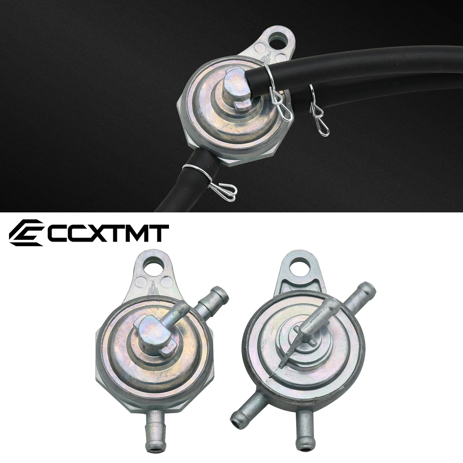 3 Way Fuel Valve Vacuum Fuel Petcock Motocycle Fuel Valve Scooter Fuel Cock For Jonway Kazuma GY6 Engine 50cc 125cc 150 cc ATV