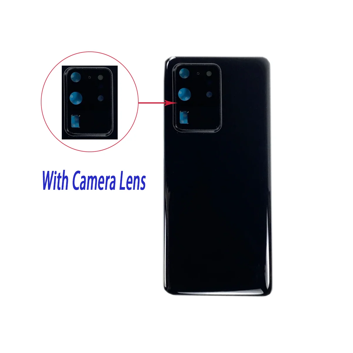 New For Samsung Galaxy  S20 Ultra Battery Back Cover Panel Rear Door Housing Case Camera Lens Replace image 5