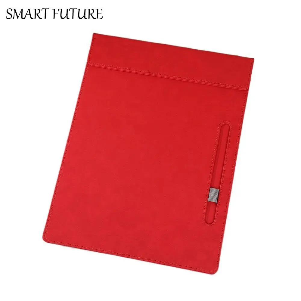 

Document Holder PU Leather File Folder Magnetic with Pen Insert Writing Clipboard a4 Durable Paper Folder Nurses