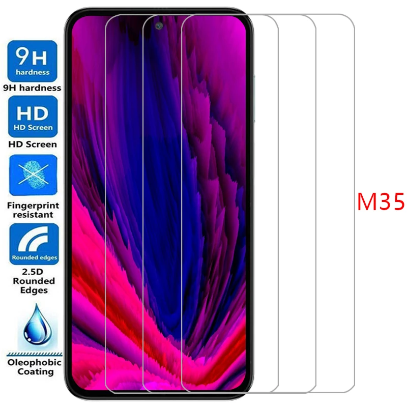 

Защитная пленка для экрана Samsung Galaxy M35 5G, защитное закаленное стекло для Samsung M35, Galaxy M35, M 35, 35M, пленка Samsung Samsun Galaxy