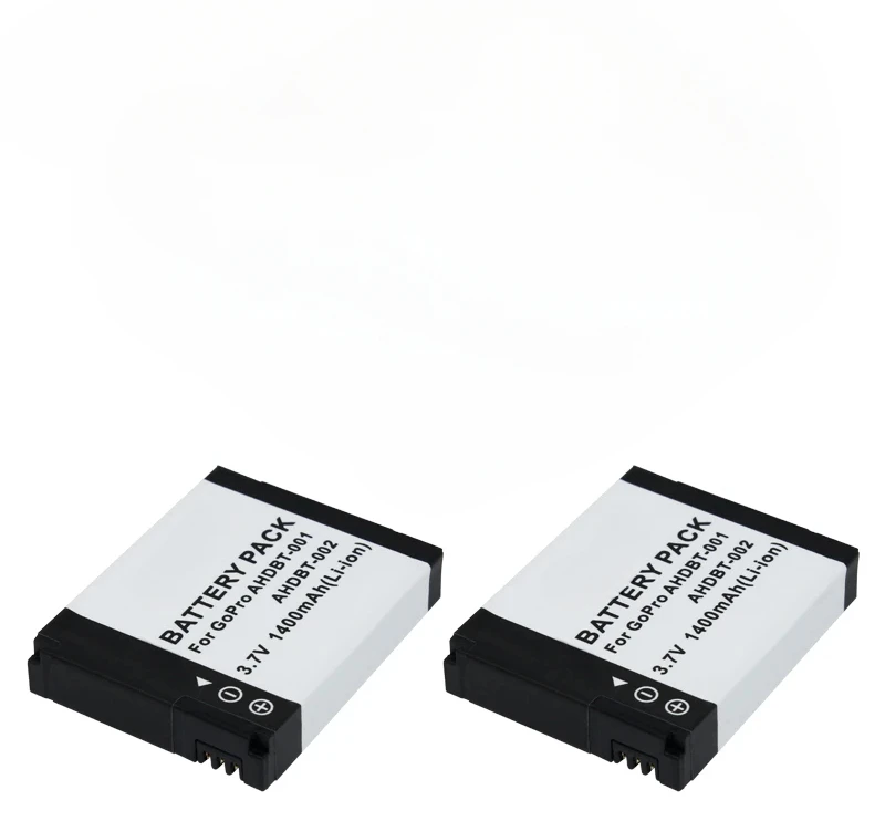 1400mah High-Quality Battery Suitable For Multiple Models Of Hd Hero2 And Ahdbt-001 Ahdbt 002o Hero 2