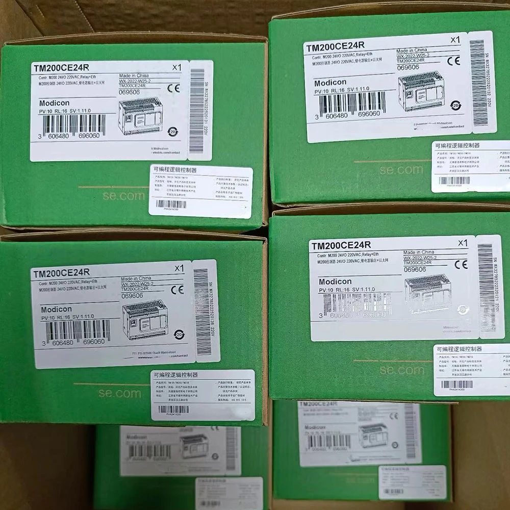 Para módulo controlador programável Schneider PLC TM200CE24R