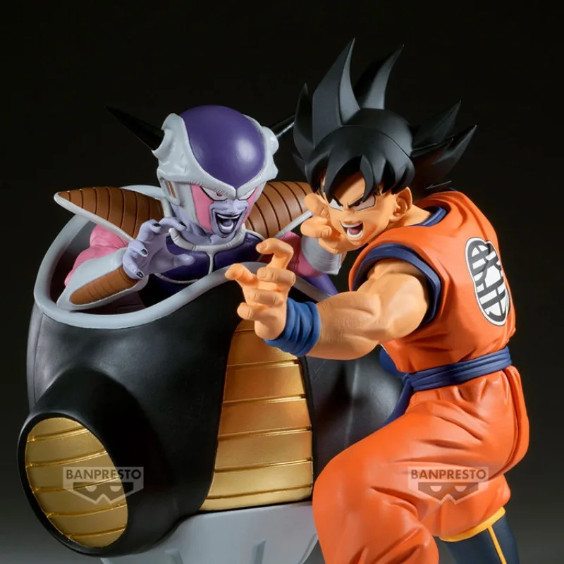 In Stock Bandai Genuine MATCH MAKERS Dragon Ball Z Son Goku Frieza Anime Character Christmas Gift Action Toys Collect Model