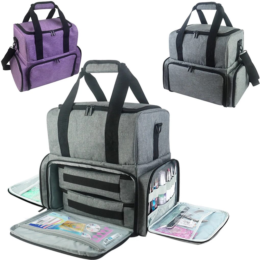 Easy-to-Clean Cosmetic Bag For Organized And Long-lasting Multiple Compartments Large Cosmetic Bag