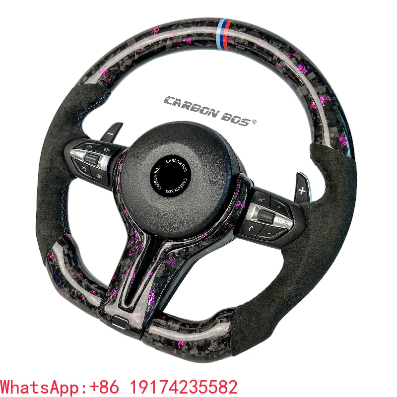 

ForFor M Series F87 F80 F10 F06 F12 F13 F15 F16 F20 F22 F30 F31 F32 F33 F36 E90 E92 E93 Real Carbon Fiber Steering Wheel