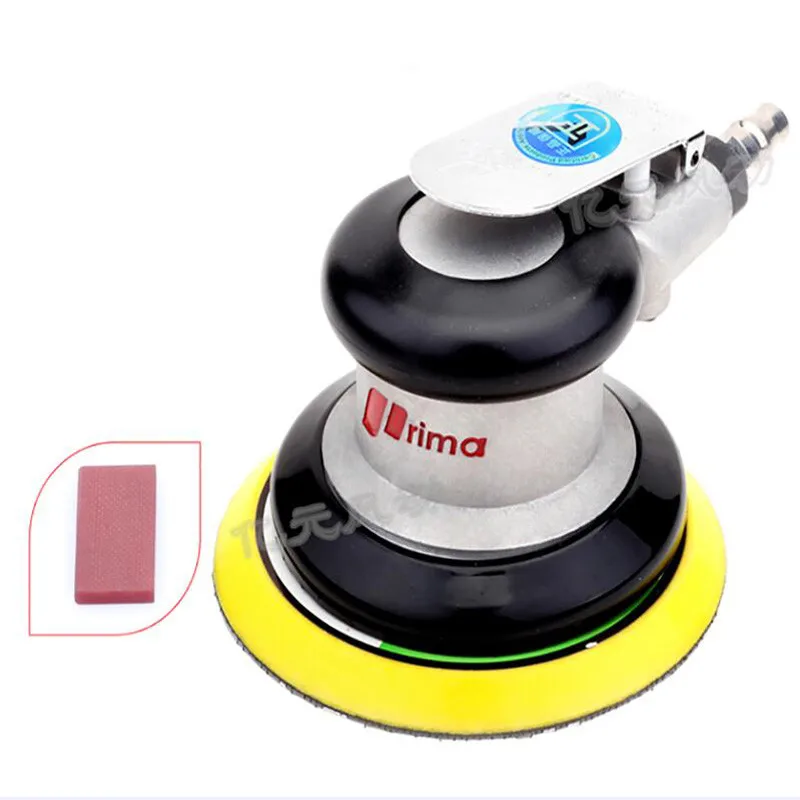 Lijadora de 5 pulgadas, pulidora de almohadillas de vacío automática, rectificadora neumática de aire, pulidora, herramientas de lijado
