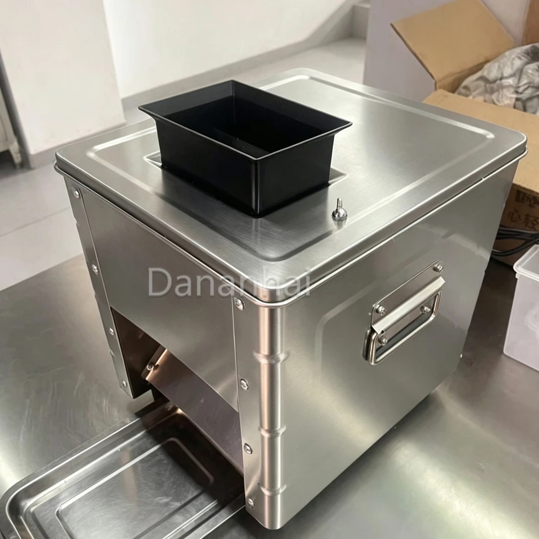 Commercial Kitchen Meat Shredder Cutter Machine Electric Food Slicer for Beef Mutton Catering Business