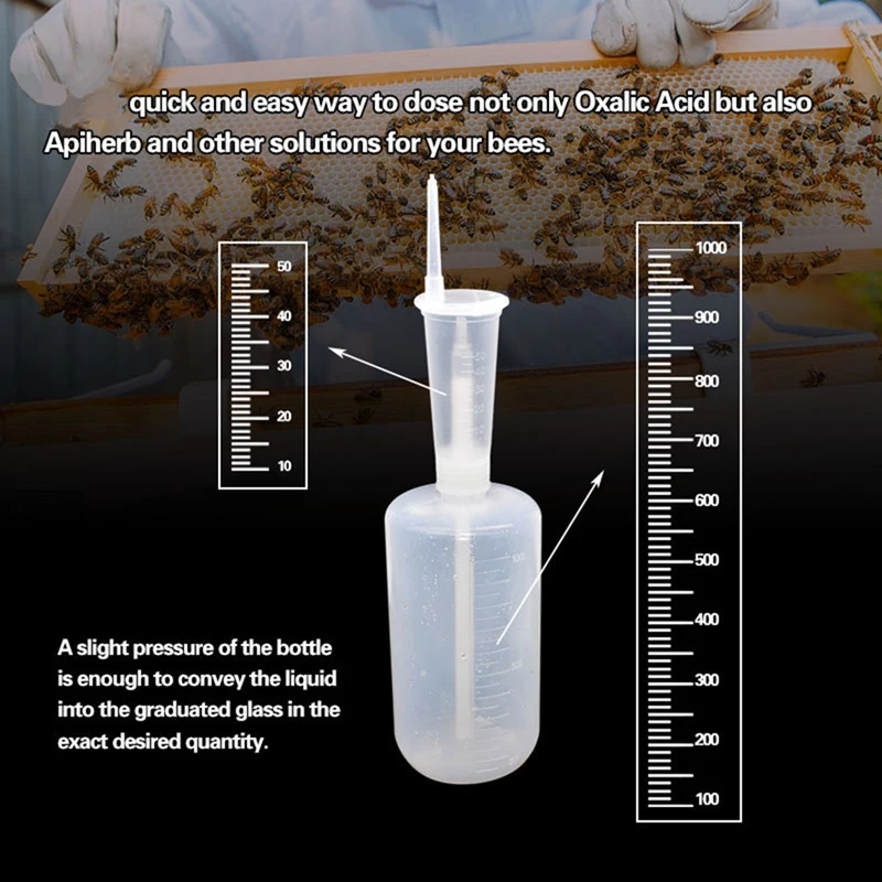 Oxalic Acid Dosage Syringe For Beekeeping Reusable Dispensing Liquid Dropper For Garden Beekeeper Beekeeping Supplies