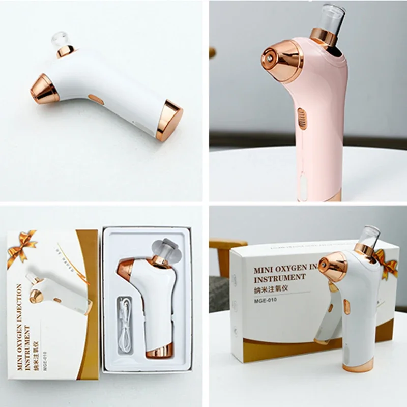 Dispositif d'hydratation par pulvérisation Nano, dispositif de beauté du visage, humidificateur, équipement de beauté par pulvérisation manuelle, Instrument d'injection d'oxygène