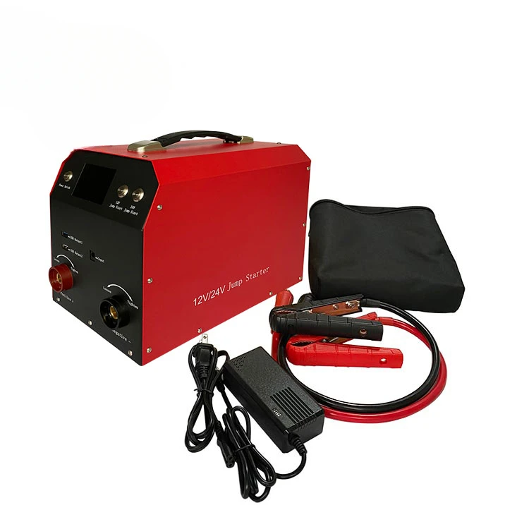 4000A Professional Portable Emergency Tool Auto Truck Battery Booster 12v 24v Jump Starter Battery Power Bank