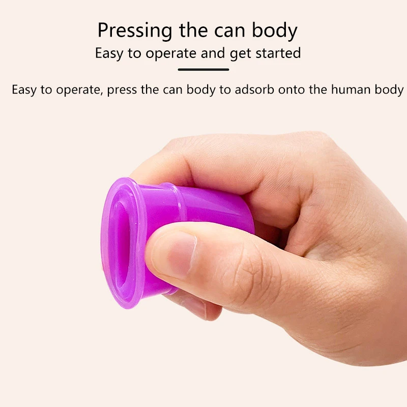 Children Silicone Cupping Massage Cup For Body Fac Neck Eye Massage Vacuum Tank Body Facial Care Body Tools