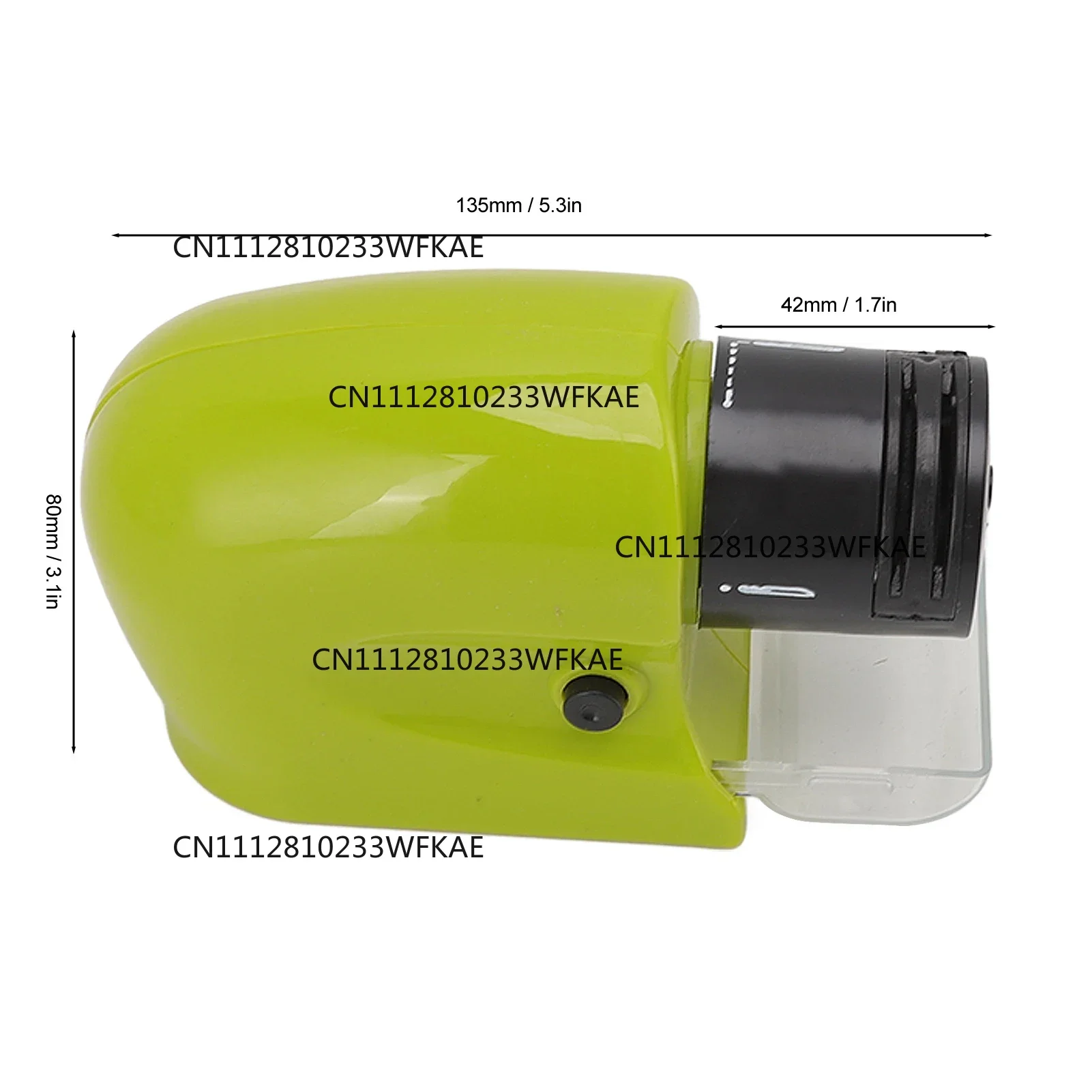 2pcs  Household electric knife sharpener, kitchen knife sharpener